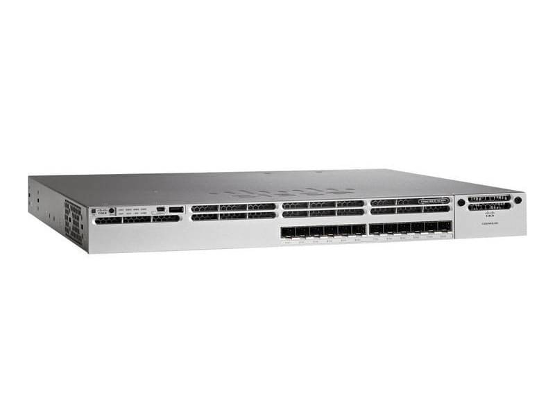 Cisco WS-C3850-24S-S Catalyst C3850-24S Switch Layer 3 - 24 SFP - IP Base