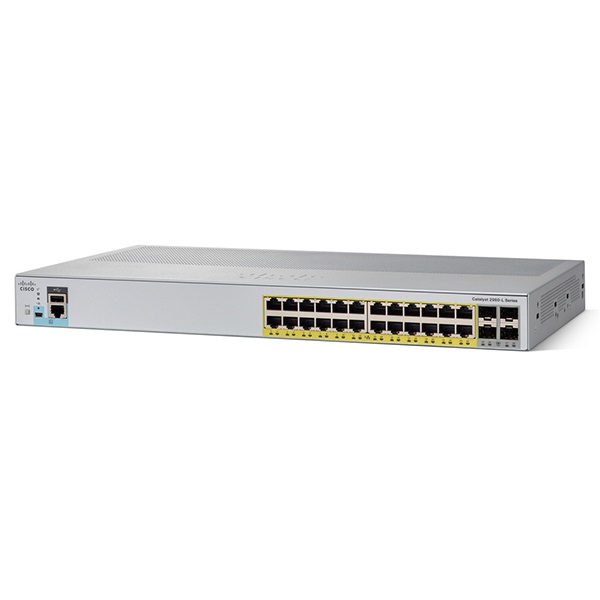 Switch Cisco WS-C2960L-24 TS-LL 24 port GigE 4x 1G SFP Lan Lite